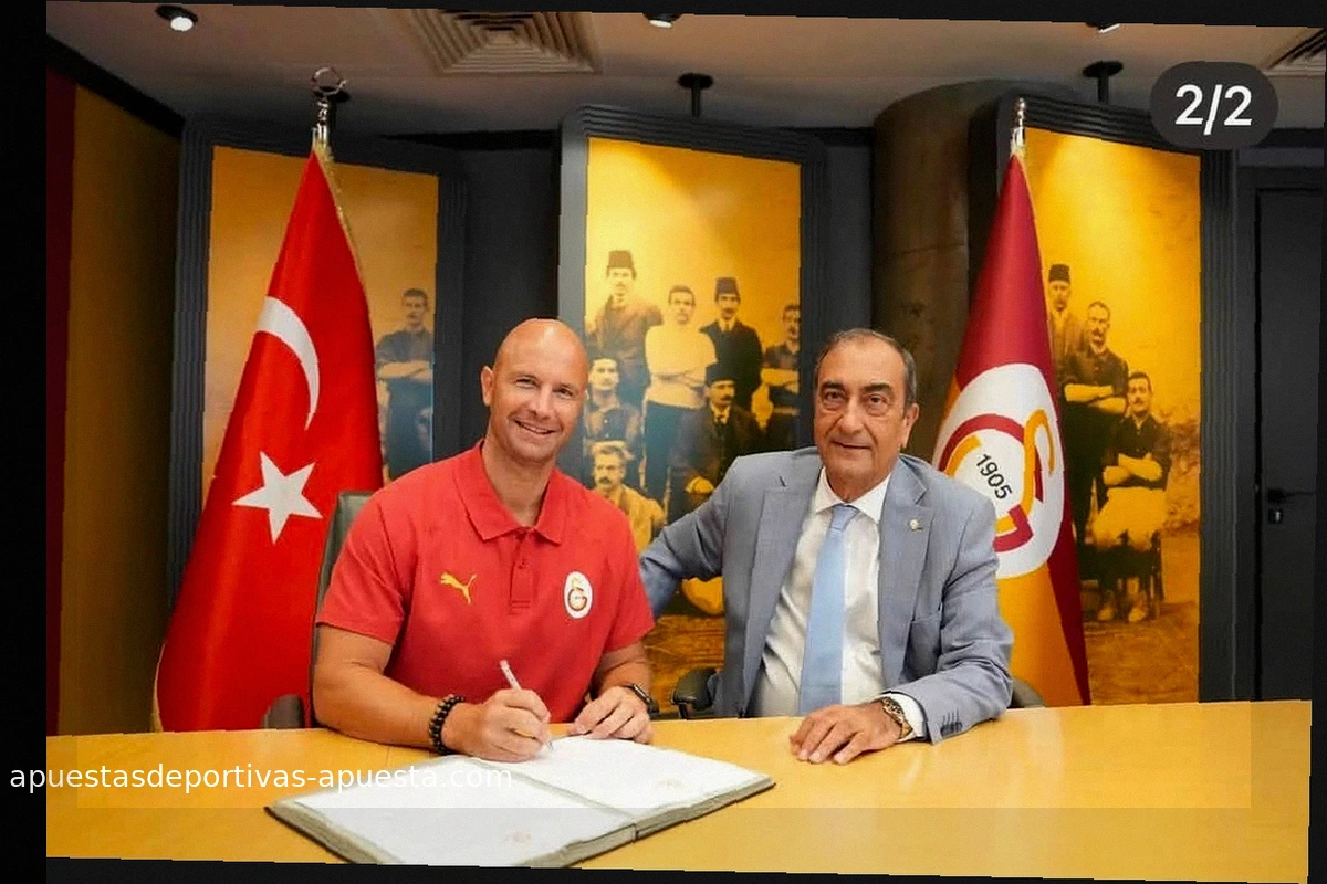 Frédéric Dusart Firma con el Galatasaray